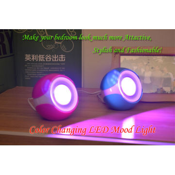 LED lumières couleur changeante avec télécommande décor à la maison mini lumière d&#39;ambiance
